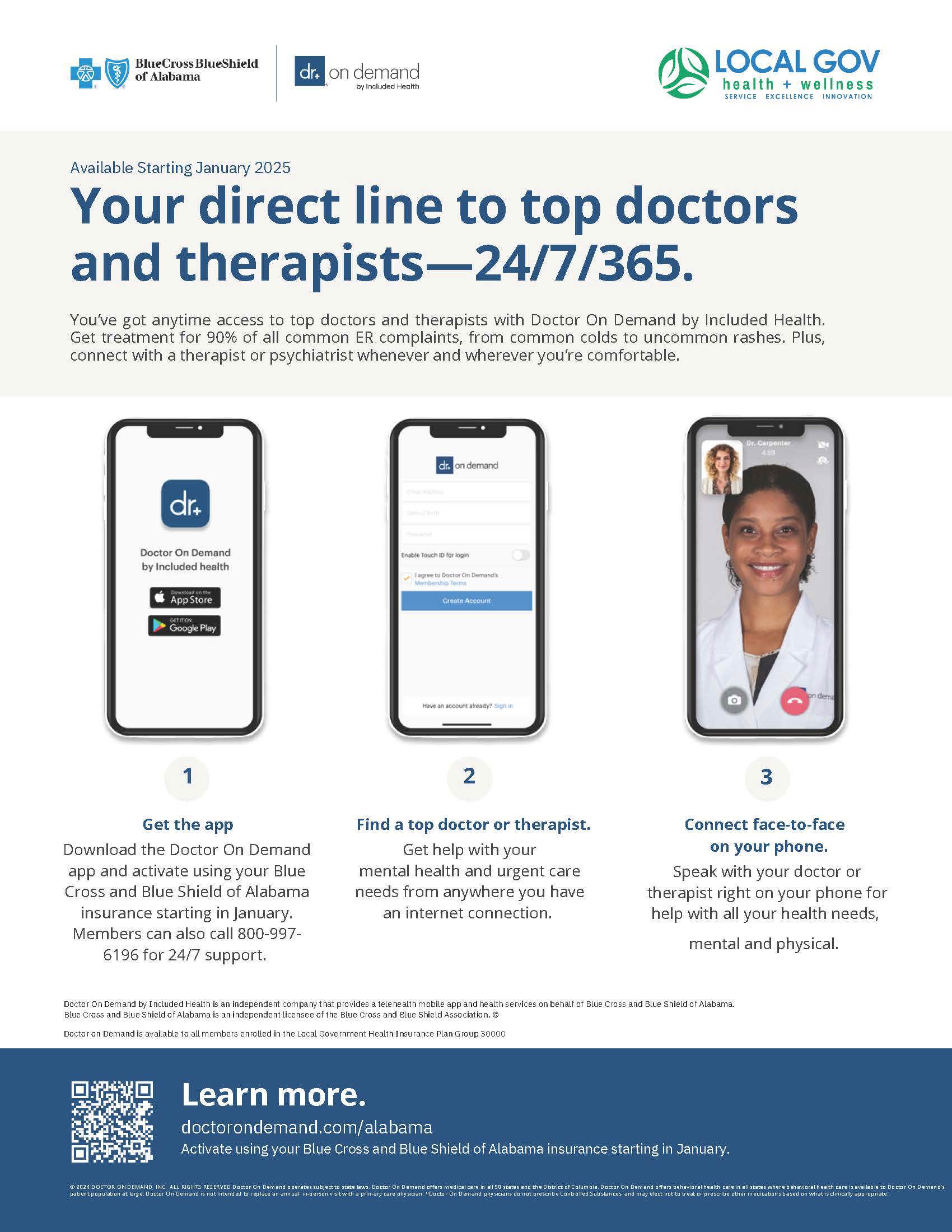 Doctor on Demand flyer