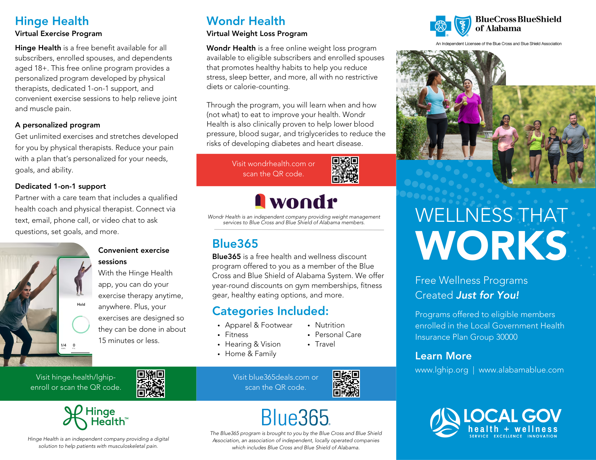 BCBS wellness brochure